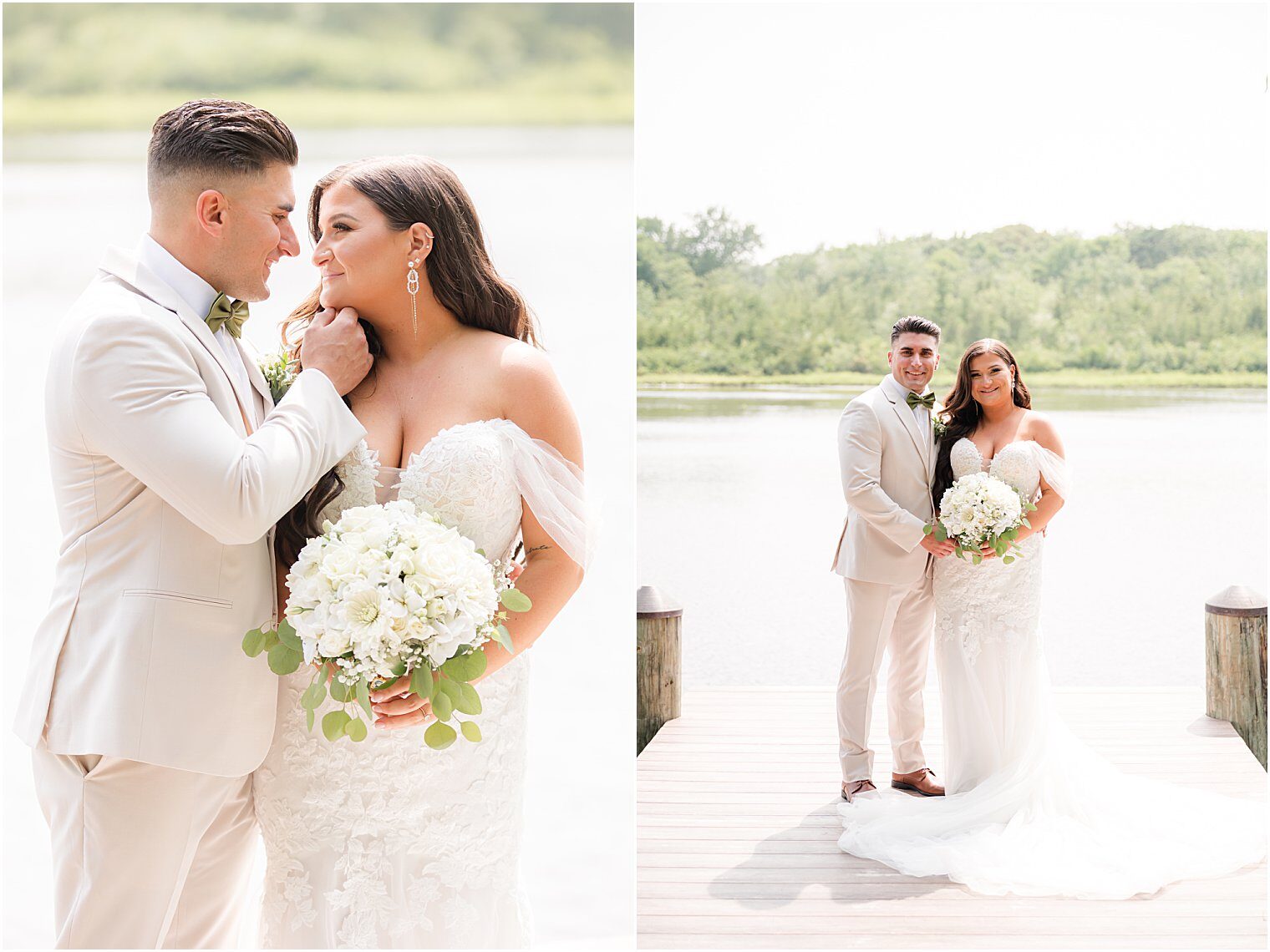Couple happy to share their first look at The Mill Lakeside Manor 