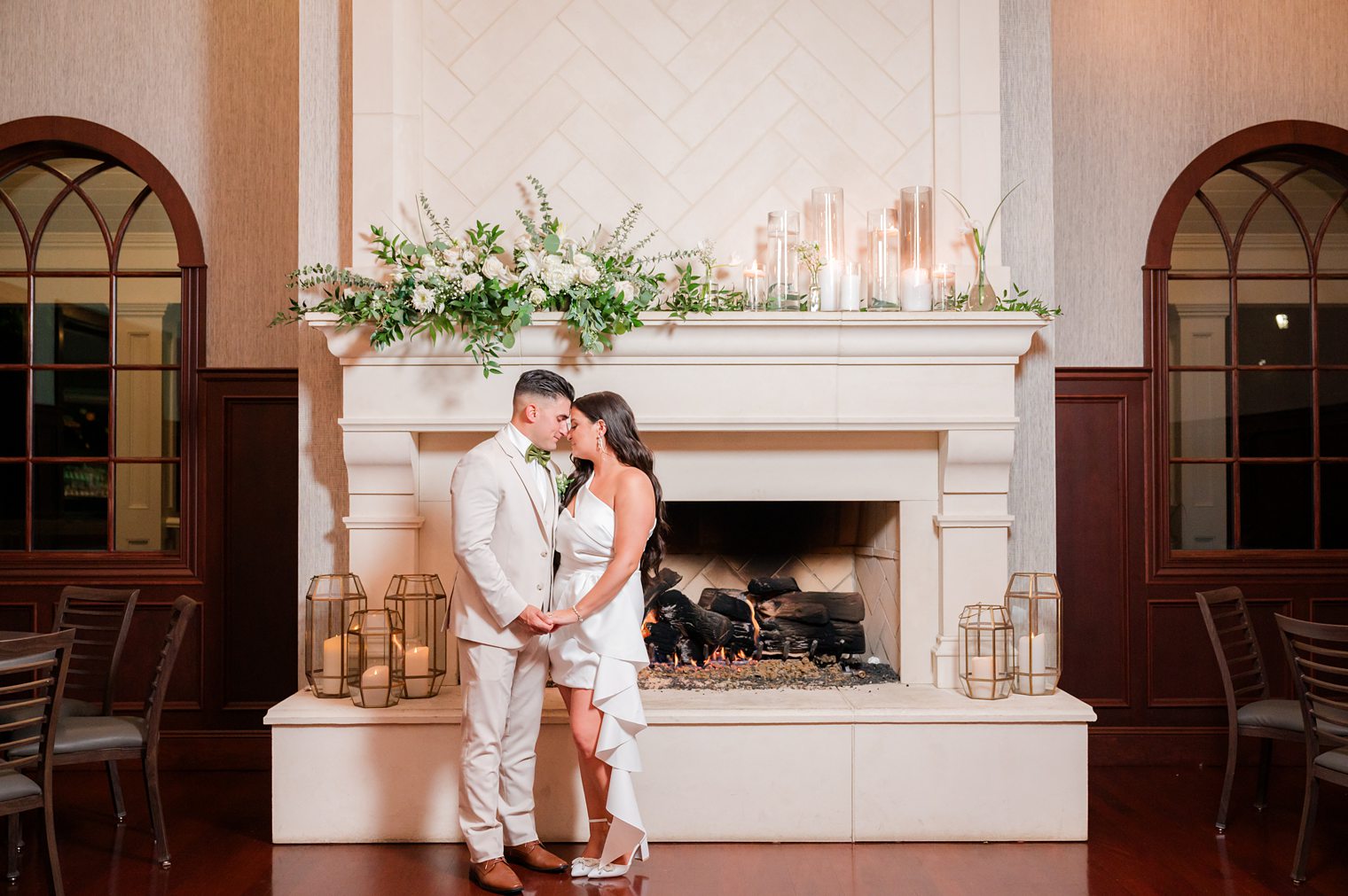 in love married couple at The Mill Lakeside Manor