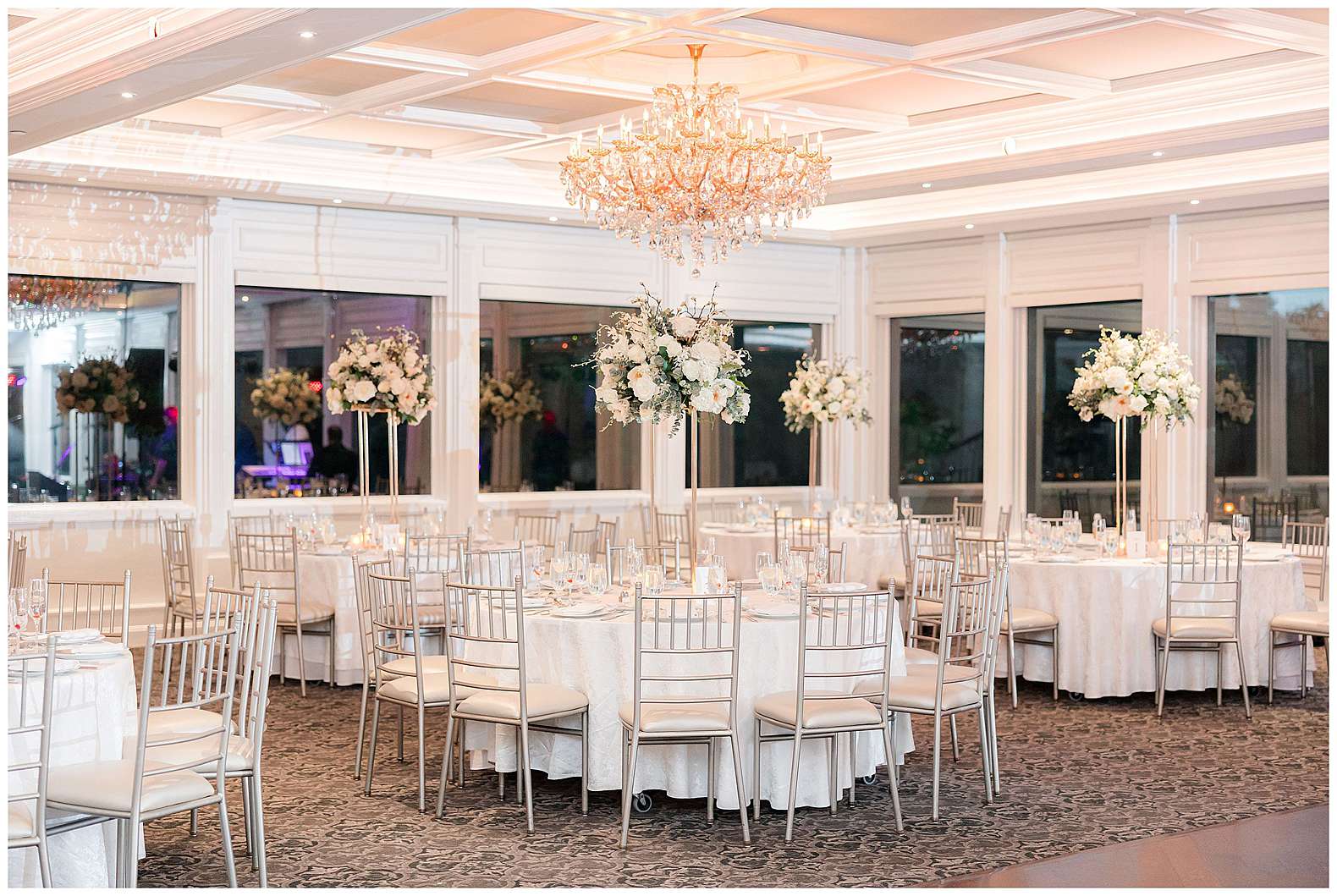 reception room at The Mill Lakeside Manor in Spring Lake, NJ