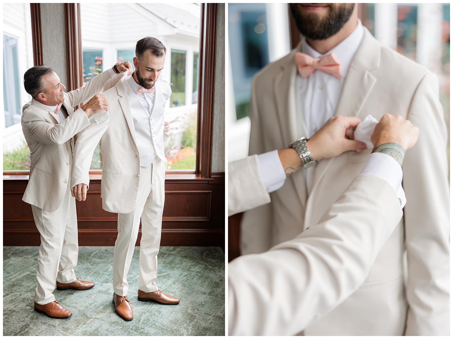 groom preparation