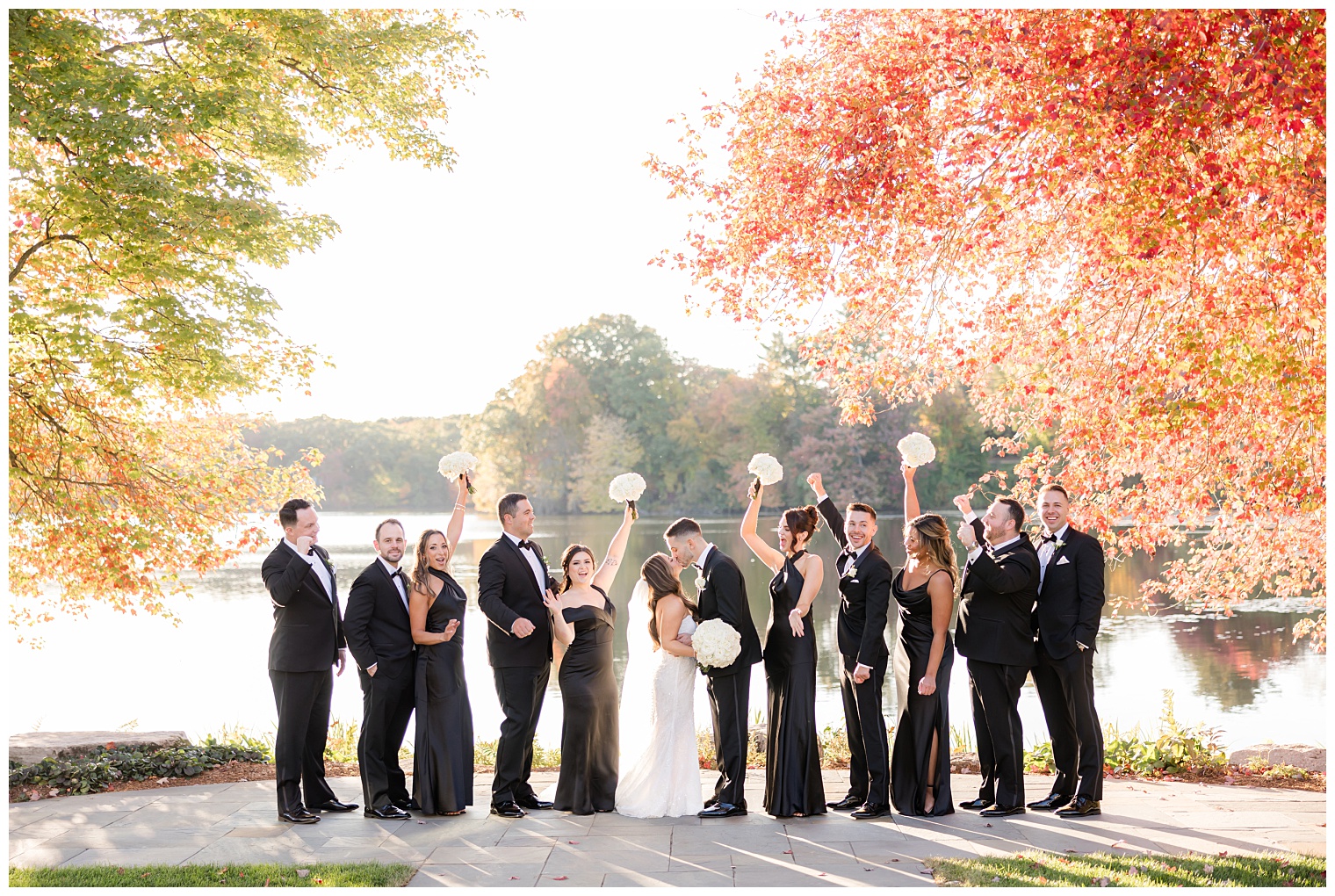 bride and groom with their courtship
