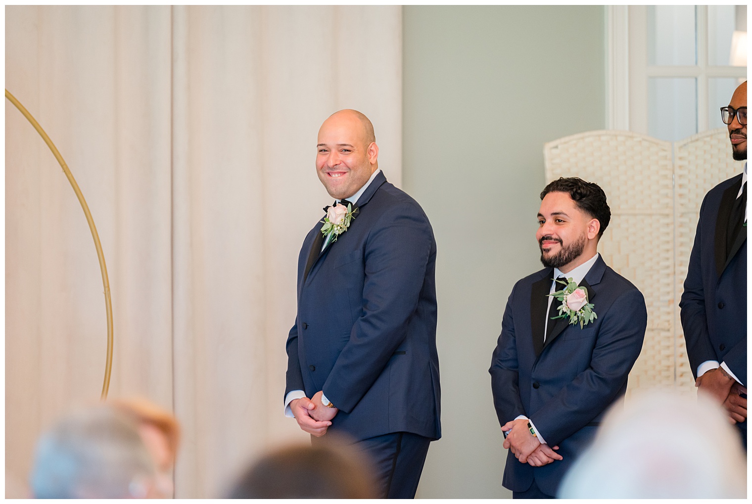 groom reaction