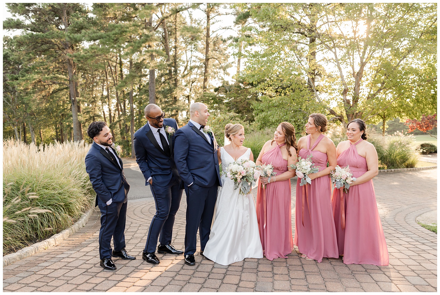 bride and groom with their courtship