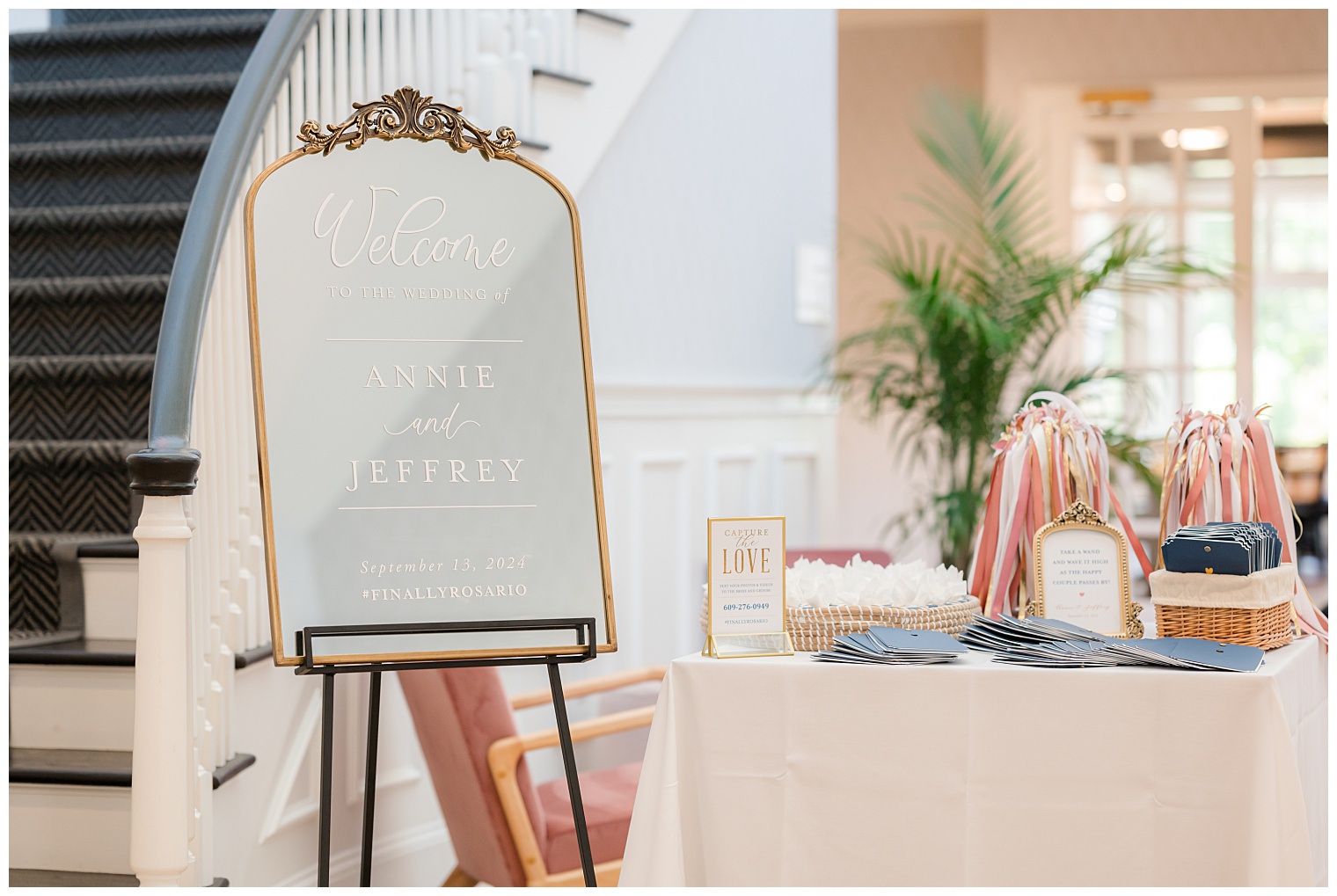 reception details