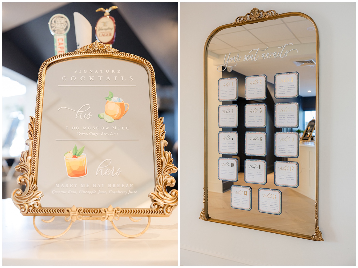 reception details