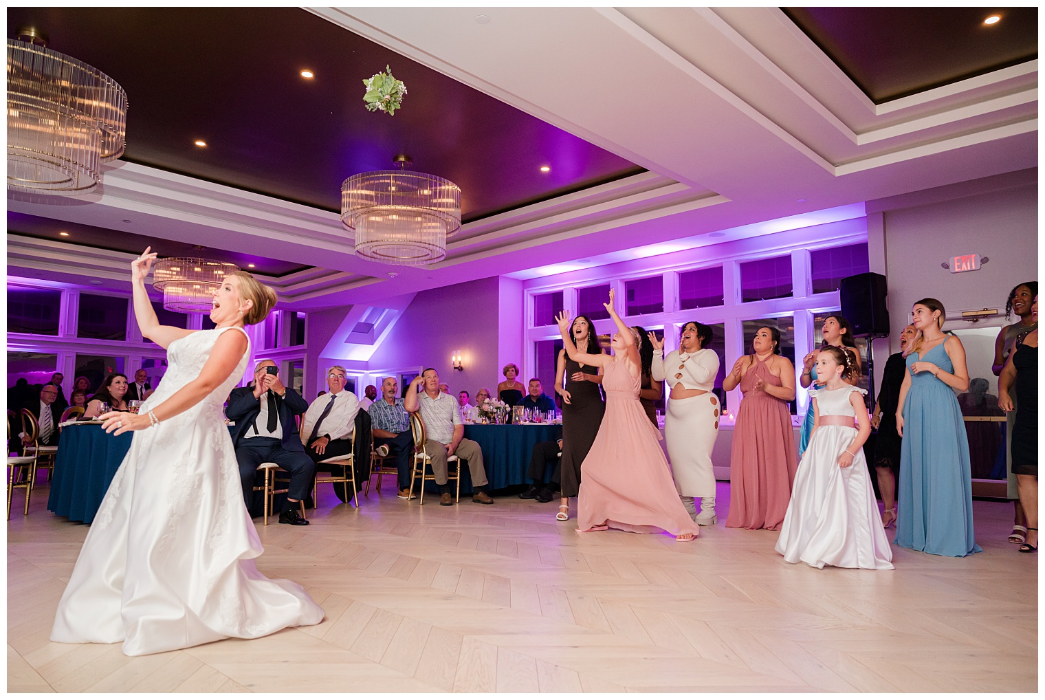 the bouquet toss