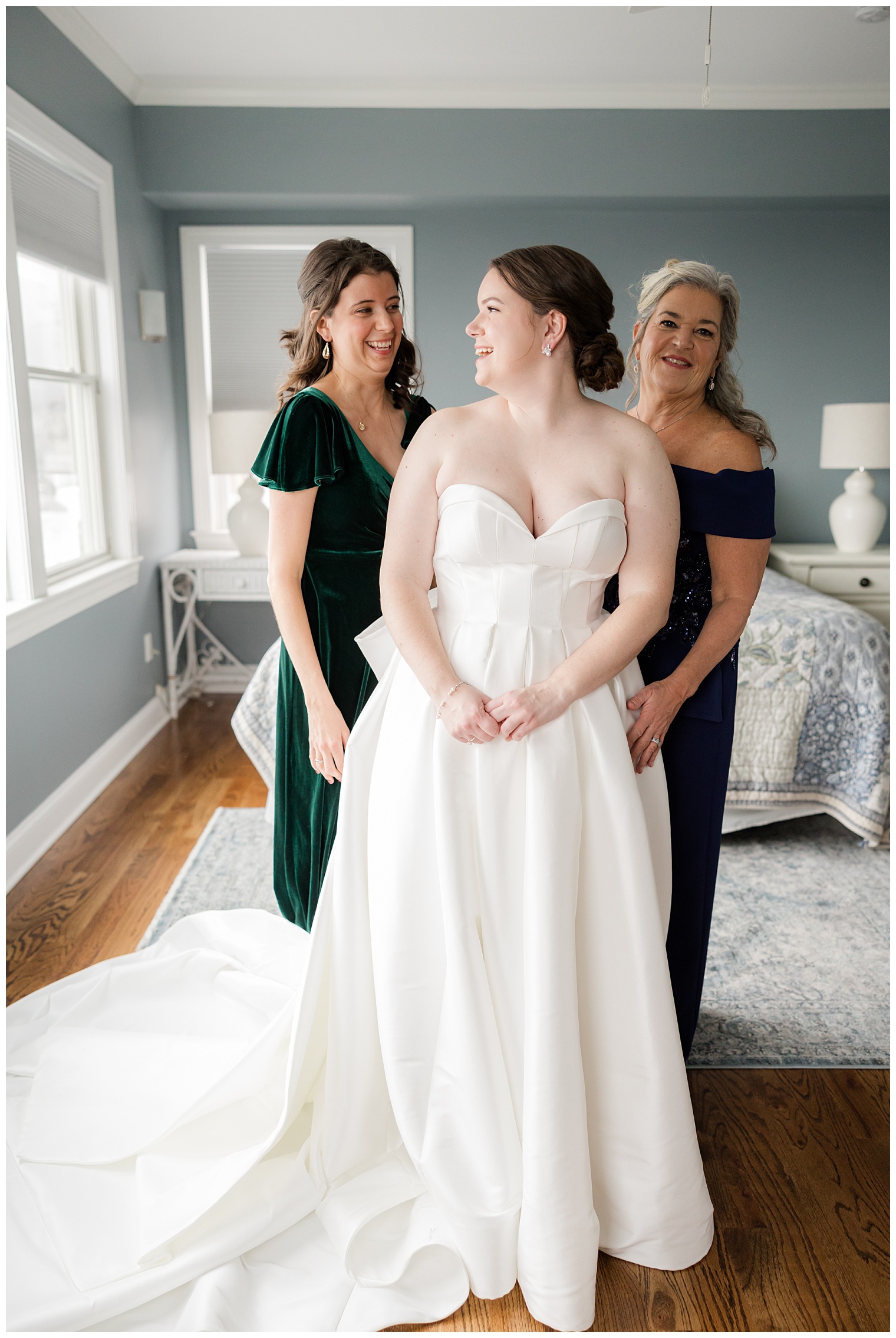 bride getting ready