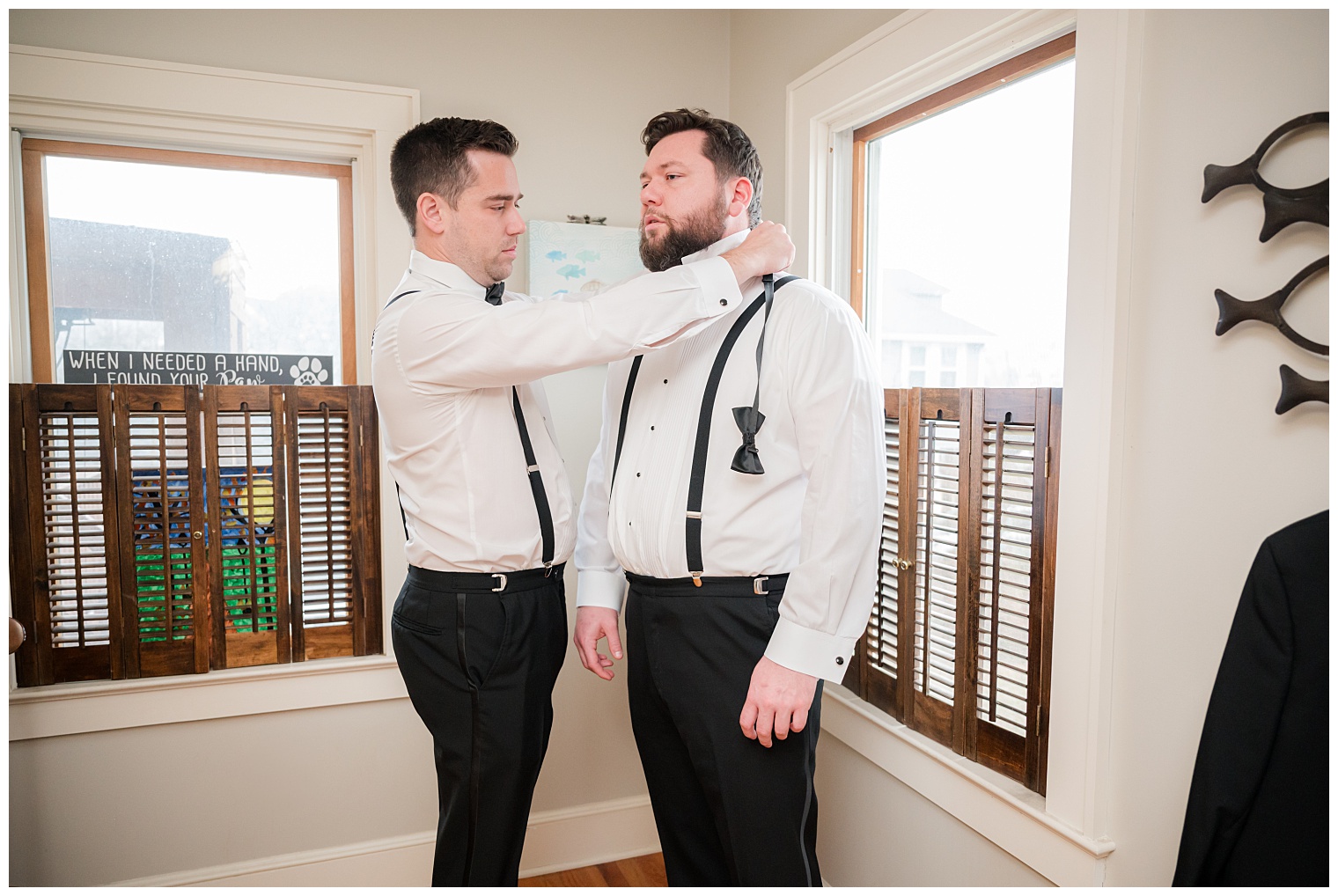 groom preparation