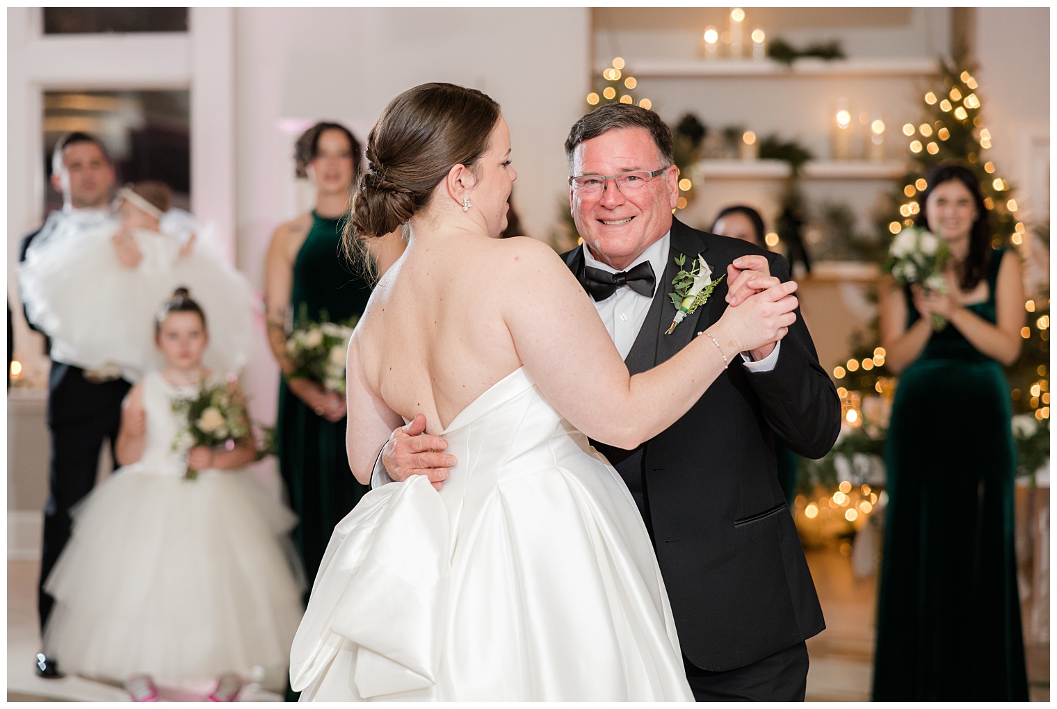 bride dancing with her father