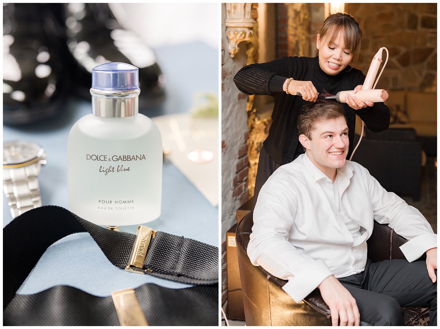 groom preparation