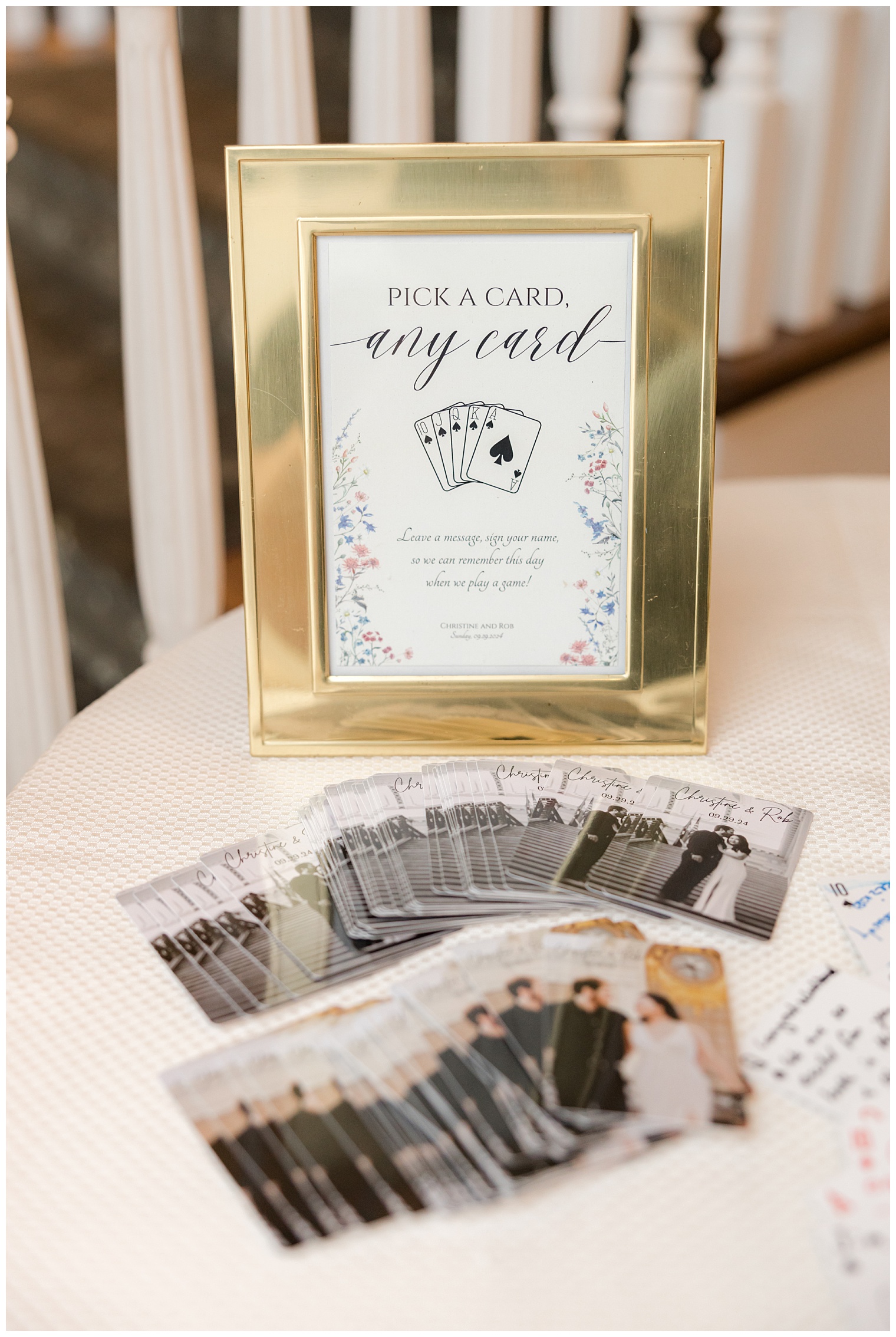 reception details