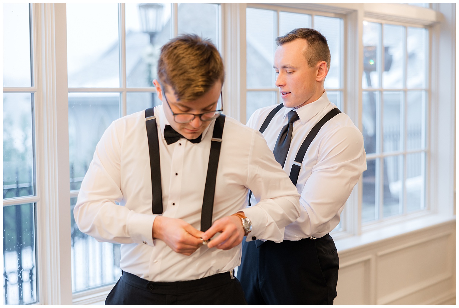 groom preparation