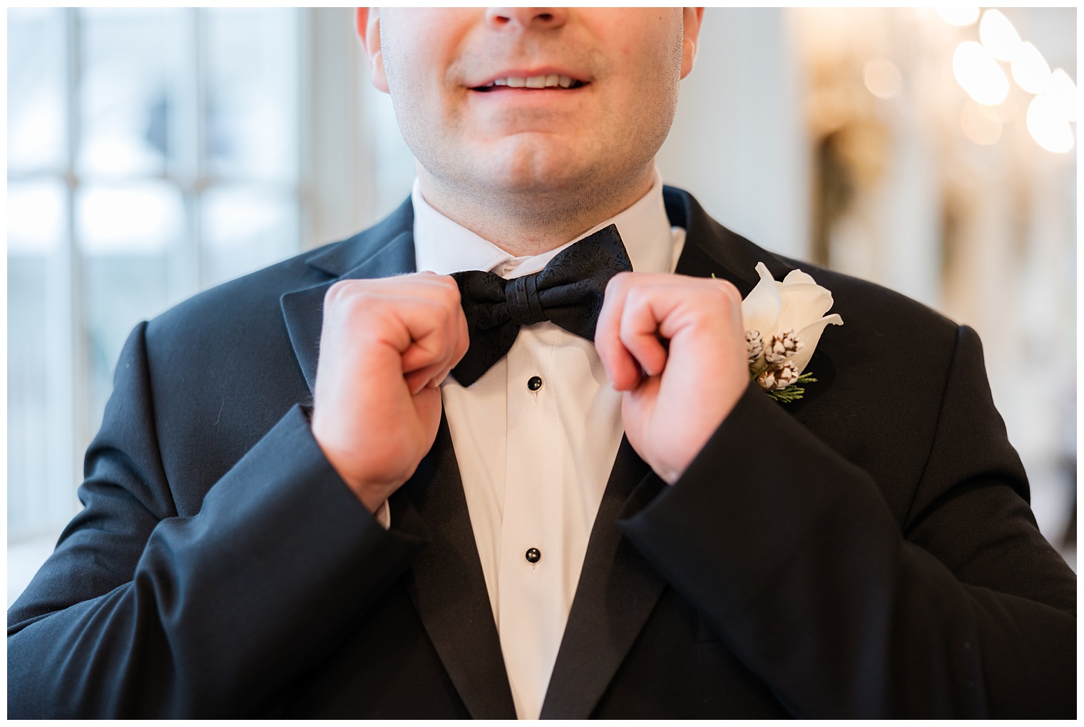 groom wedding details