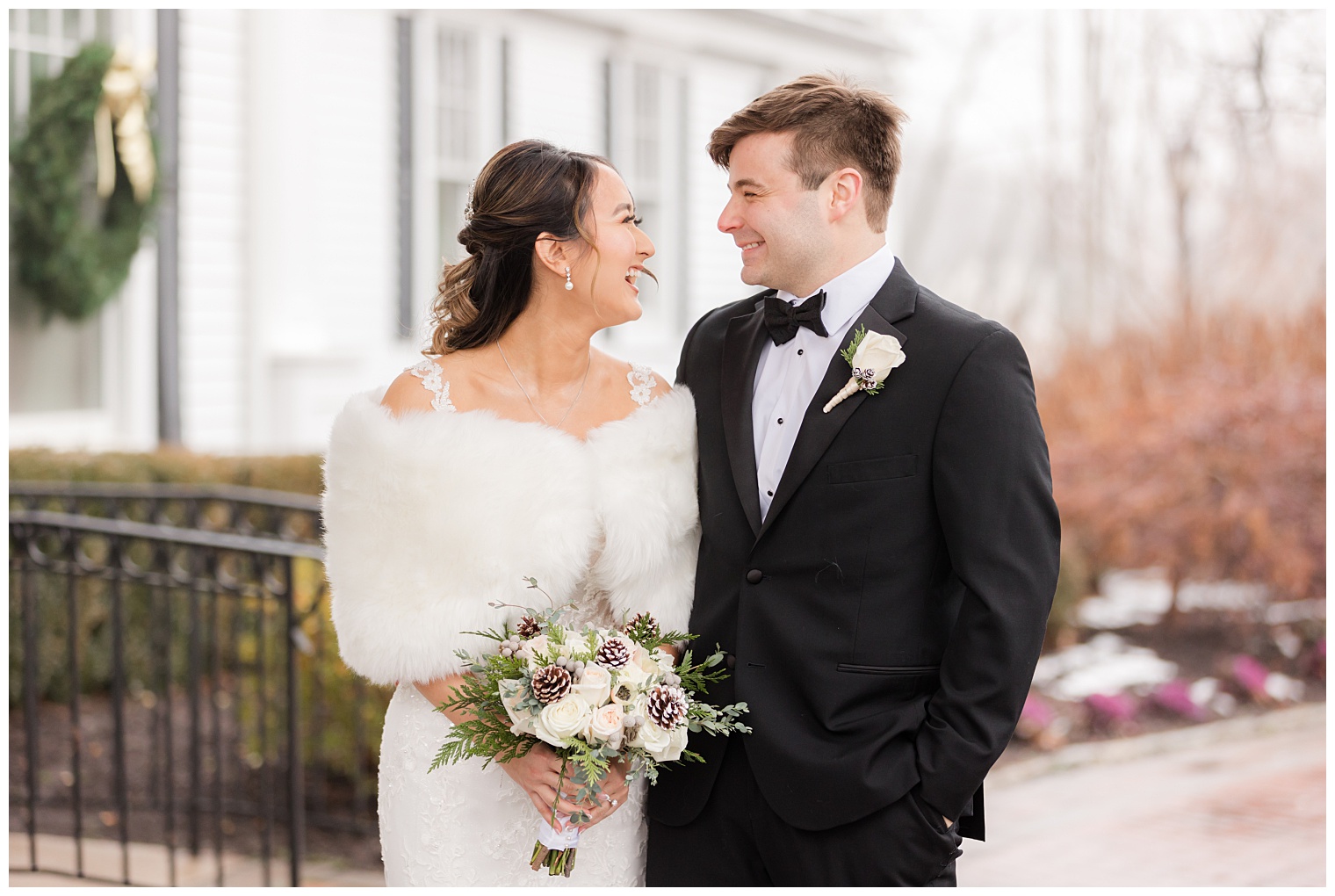 bride and groom
