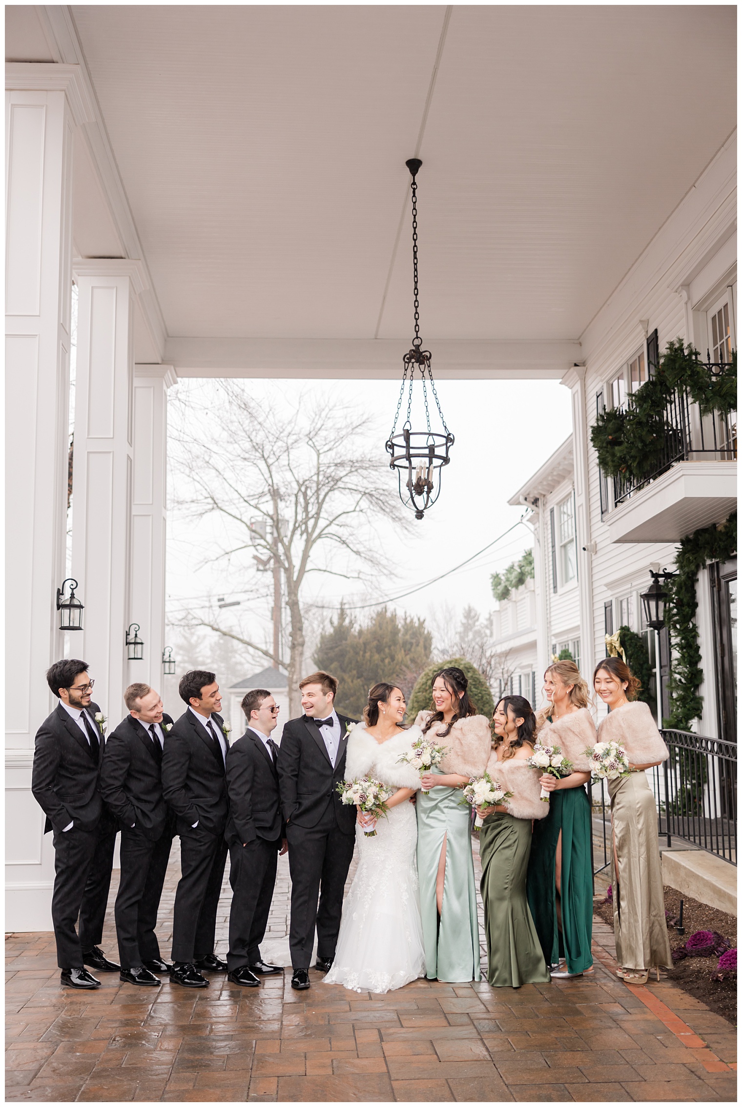 bride and groom with their courtship