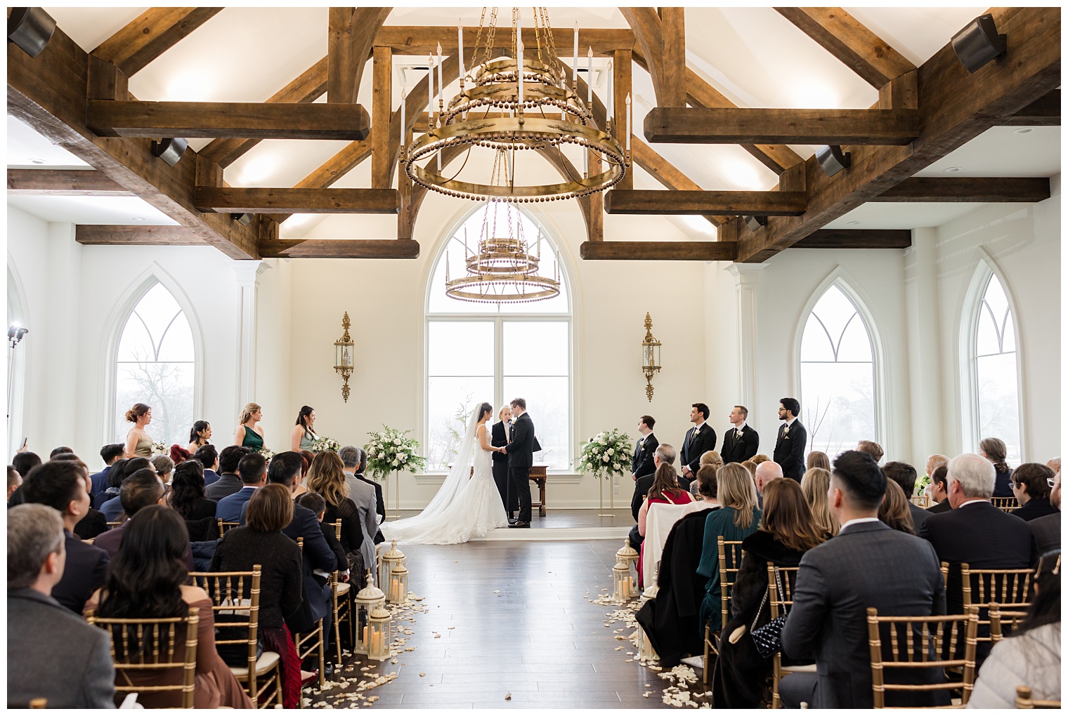 bride walking down the aisle
